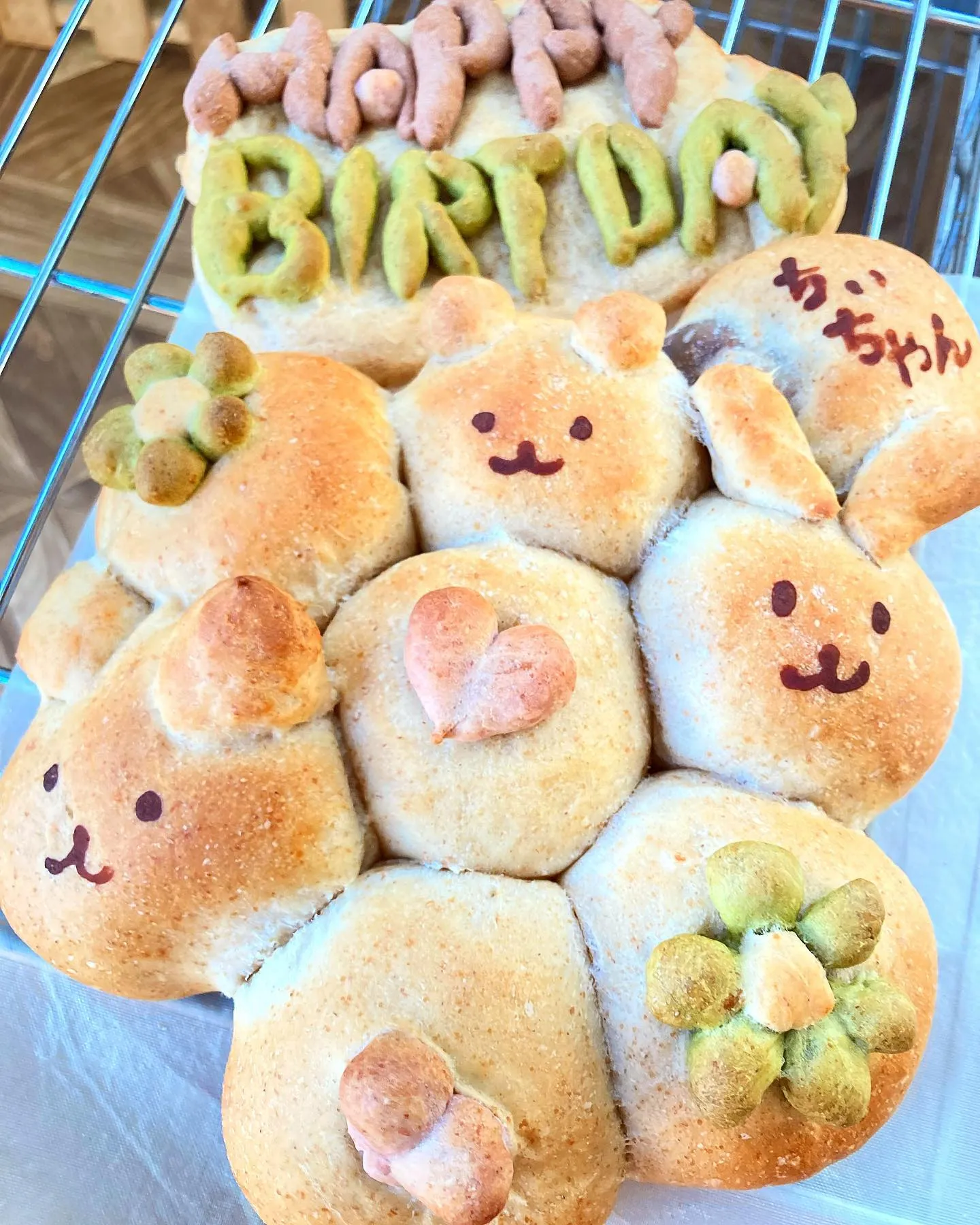 バースデーパンを作らせていただきました。