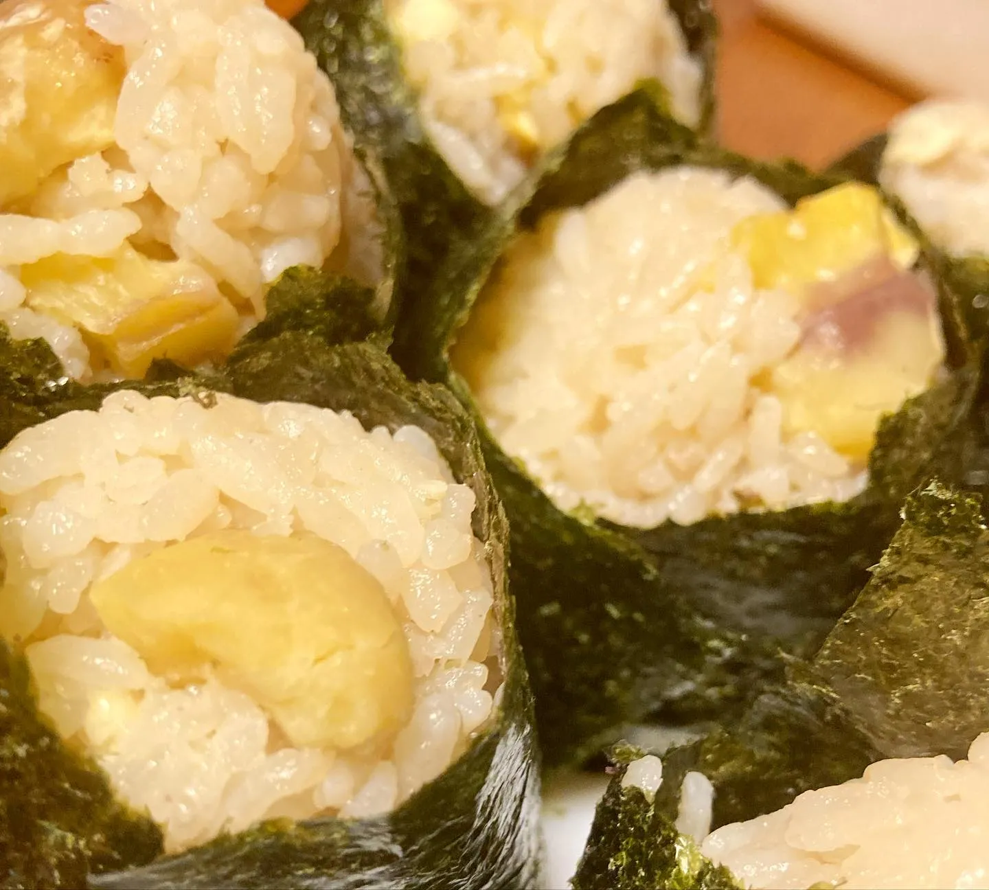 栗ご飯おにぎり