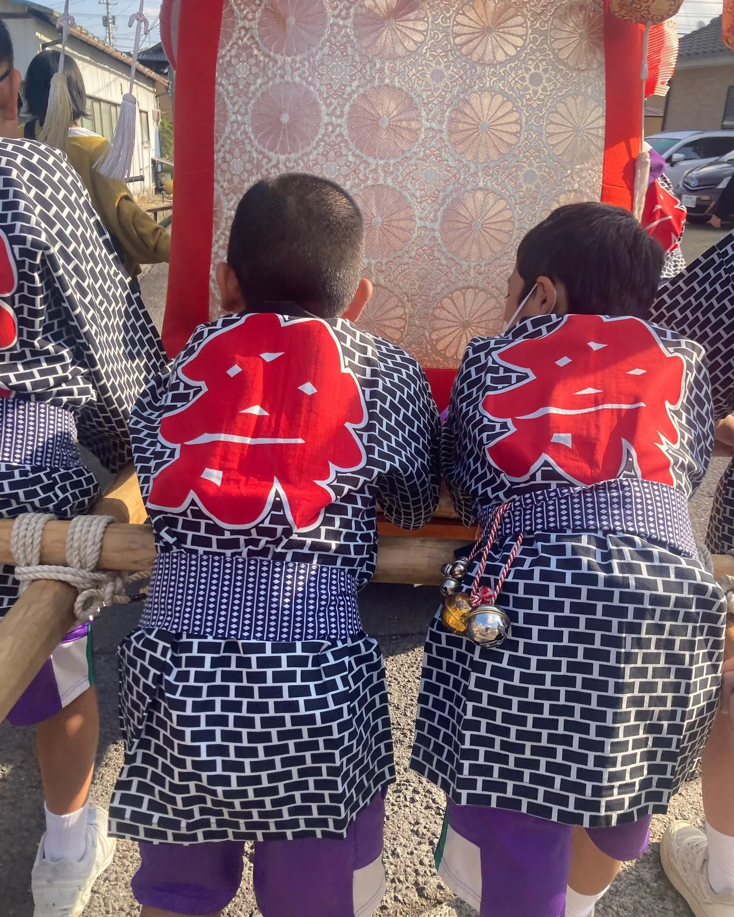 獅子の掛け声大好き！獅子組じゃないから聞くだけやけど、一年で...