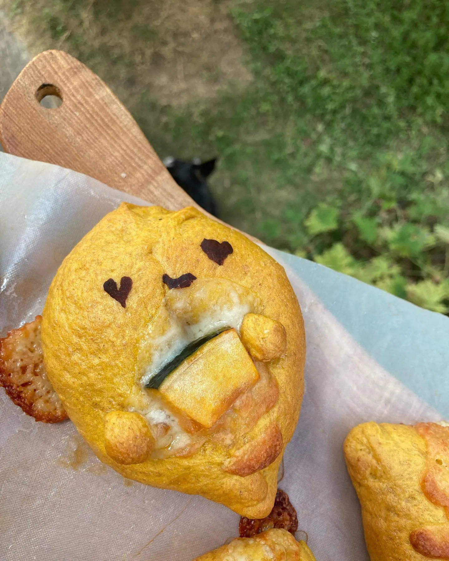 明日はハロウィンパンたくさん焼くよー！
