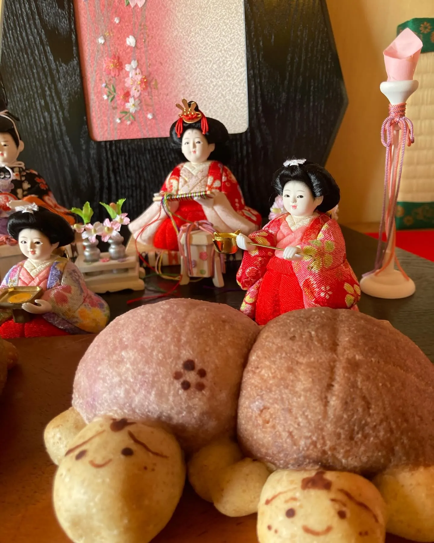 3月3日観音寺サテライトマルシェでひな祭りにぴったりなパンた...