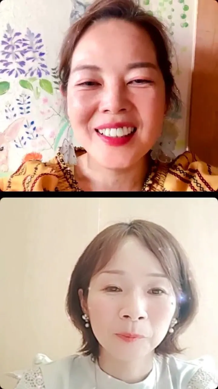 ちかげちゃんとの初コラボライブ〜❣️